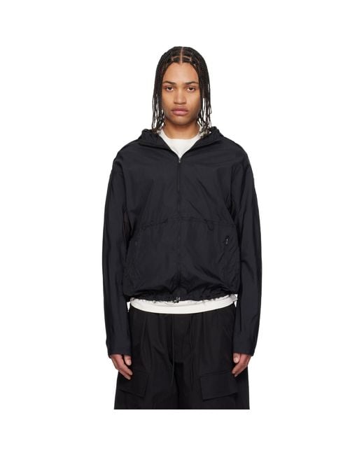 Y-3 Black Running Jacket for men