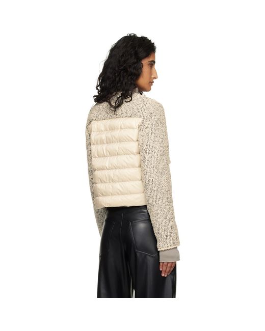 Moncler Natural Off- Dauphine Down Jacket