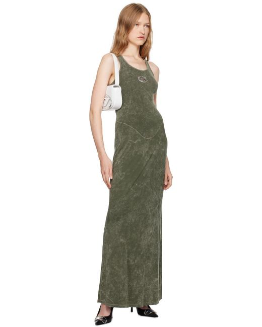 DIESEL ーン D-avena-p1 マキシワンピース Black