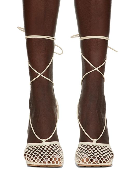 Bottega Veneta Brown Stretch Heels