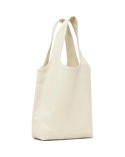 A.P.C. Natural Off- Ninon Small Tote for men