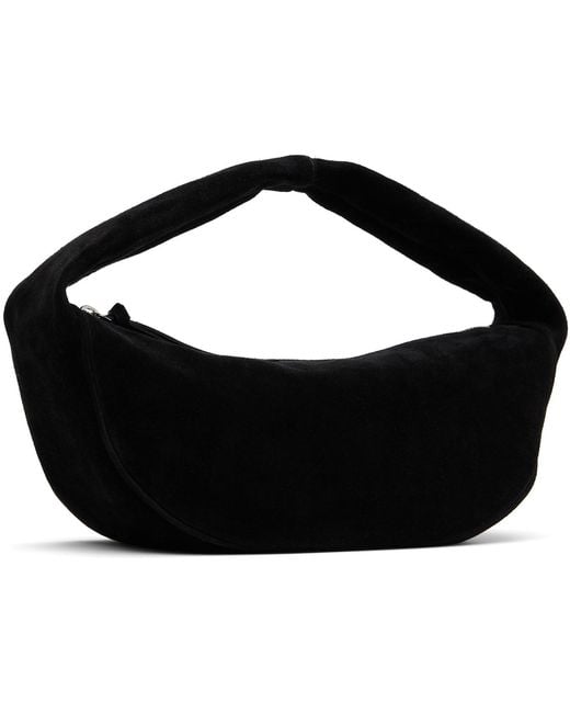 By Far Black Cush Bag