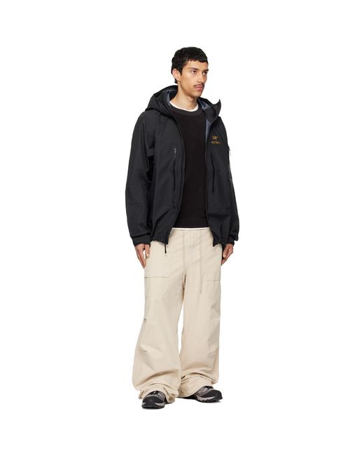 Arc'teryx Black Alpha Sv Jacket for men