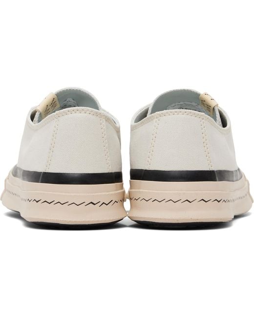 Visvim Black Off- Skagway Lo Sneakers for men