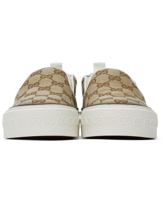Gucci Black ' Tennis 1977' Slip-On Sneakers