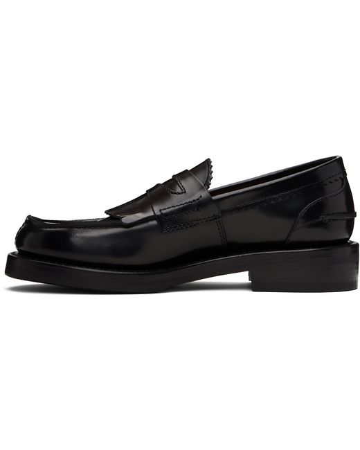 Our Legacy Black Leather Loafers