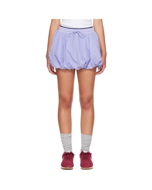 Nike Blue Lightweight Bubble Skort