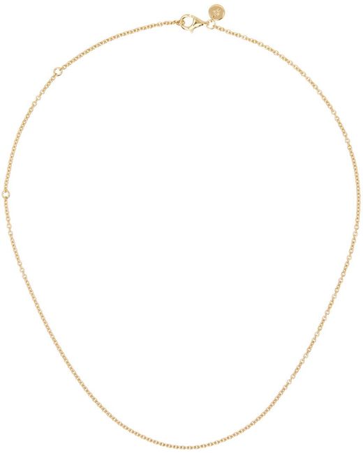 Tom Wood Natural Rolo Chain 1.8mm Necklace for men