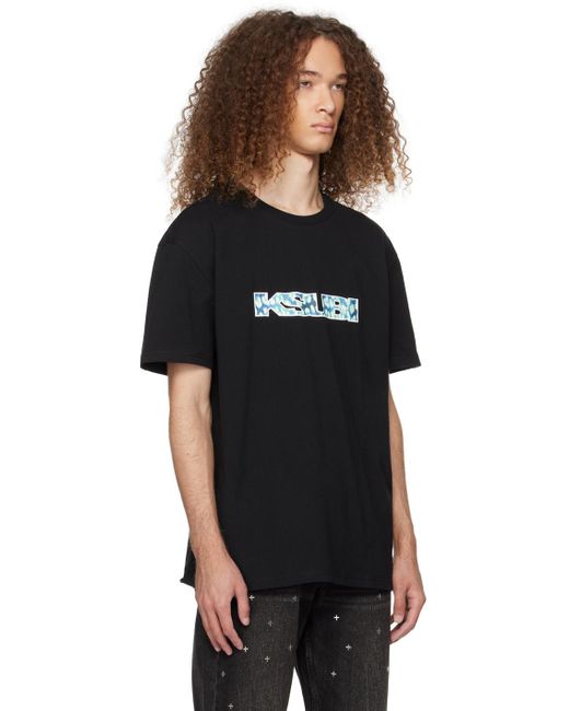 メンズ Ksubi Portal biggie Tシャツ Black