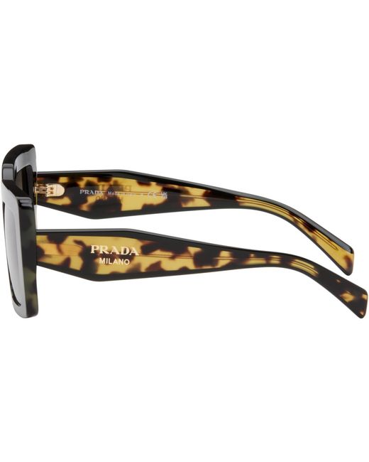 Prada Black Square Sunglasses