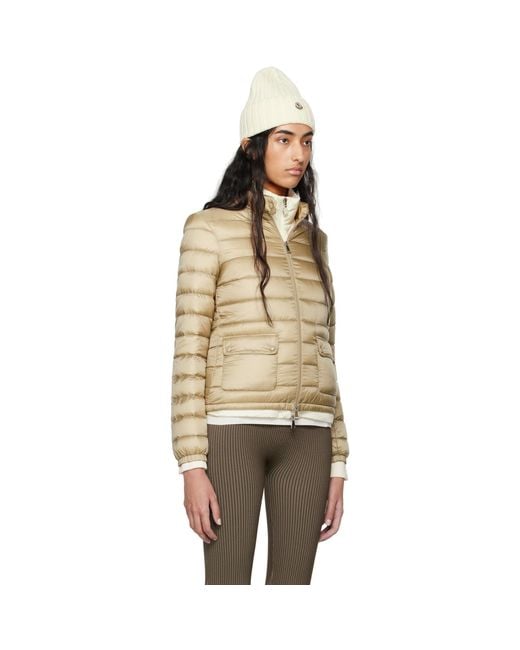 Moncler Natural Lans Down Jacket
