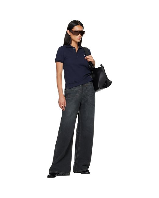 MM6 by Maison Margiela Black Backwards Jeans