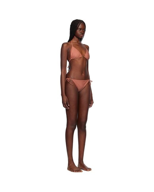 Maison Kitsuné Black Baby Fox Bikini