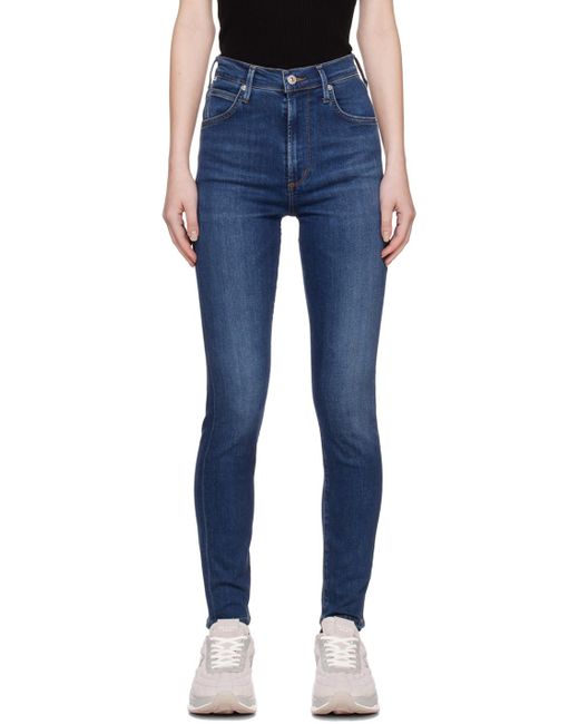 Citizens of Humanity Blue Chrissy High Jeans