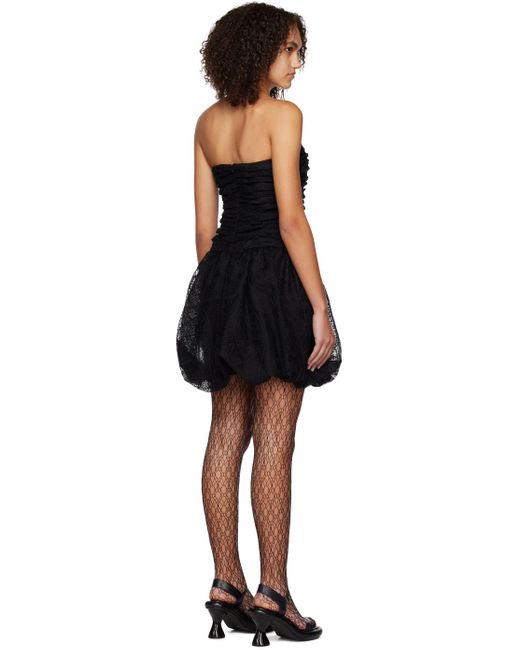 Anna Sui Black Party Minidress