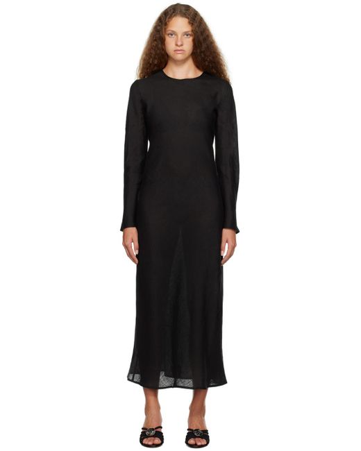 Baserange Black Dydine Maxi Dress