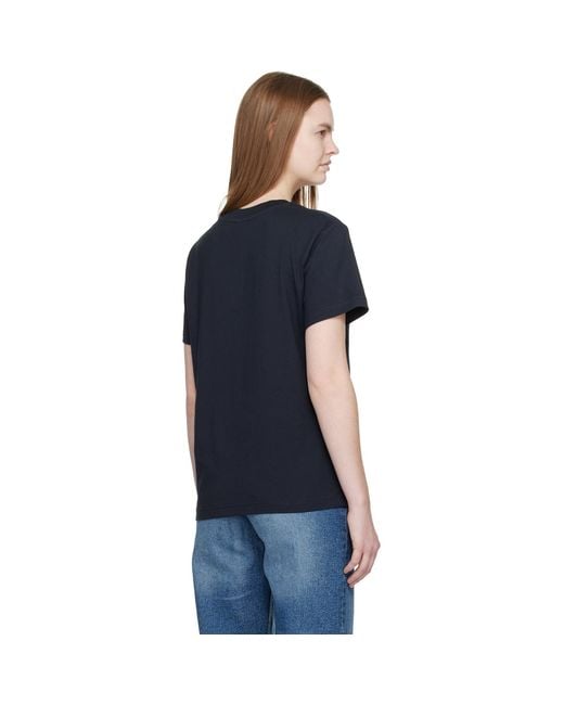 A.P.C. Black Standard Grand 'Vpc' T-Shirt