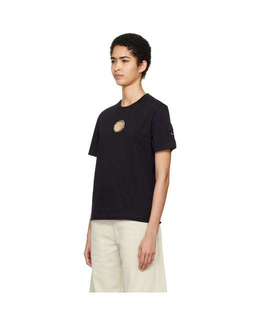 Moncler Genius Black Moncler X Willow Smith Grommet T-Shirt