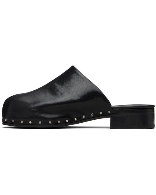 Our Legacy Black Naoto Clog Loafers for men