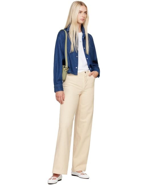 A.P.C. Black Katie Holmes Edition Katie Ballerina Flats