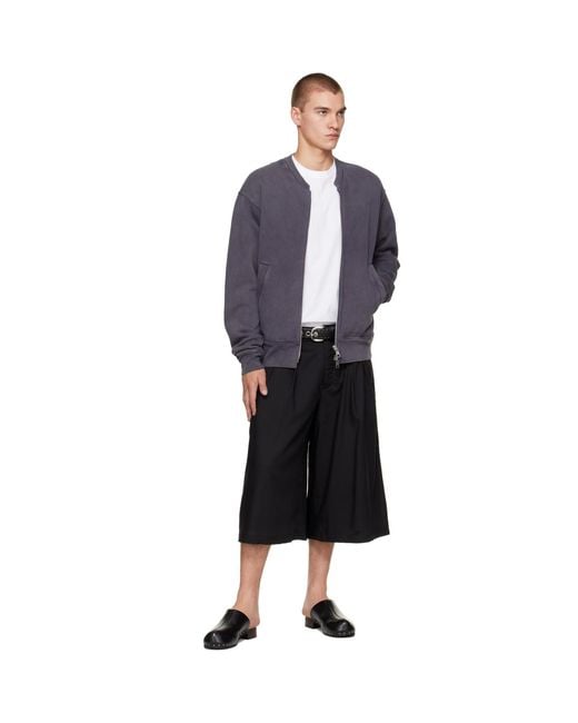 Our Legacy Blue Rift Zip Jacket for men