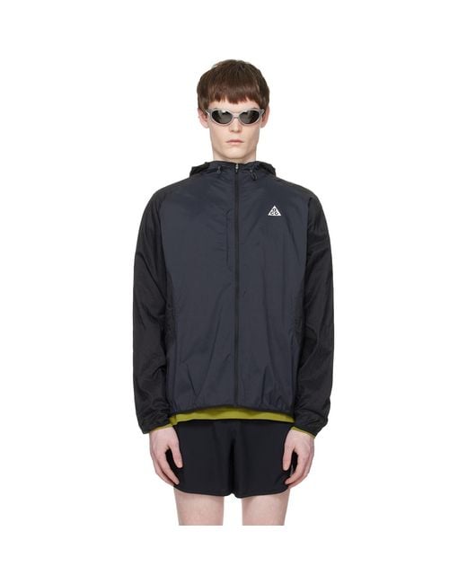 Nike Black Acg 'Aireez' Jacket for men