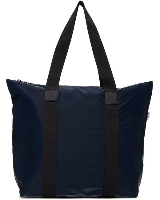Rains Navy Rush Tote in Blue for Men Lyst