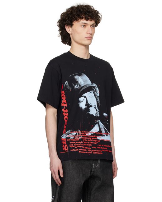 【関税込み】Awake NY ブラック Gil Scott-Heron Icon Tシャツ GIl Scott-Heron Icon Tee – Awake NY