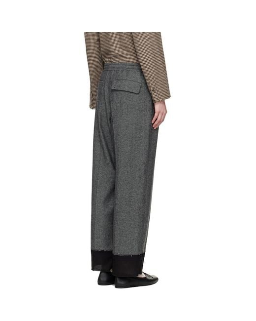 Undercover Black Up2E1507 Trousers