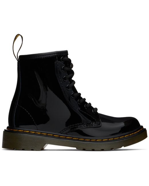 Dr. Martens ジュニア｜ブラック 1460 パテントレザー ブーツ Black