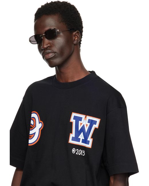 メンズ Off-White c/o Virgil Abloh ゴールド Miami サングラス Black