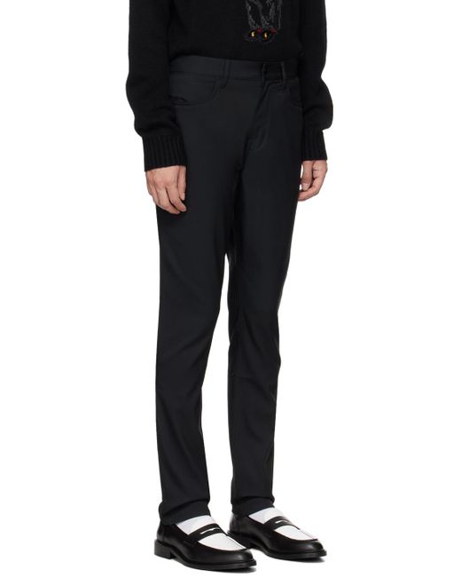 Pantalon ajusté noir Polo Ralph Lauren pour homme en coloris Black