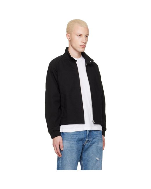 Lady White Co. Black Toolen Jacket for men