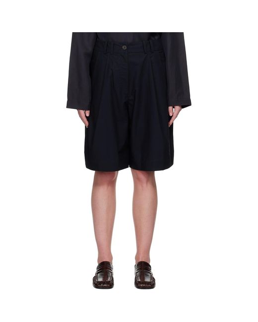 Studio Nicholson Black Cito Shorts