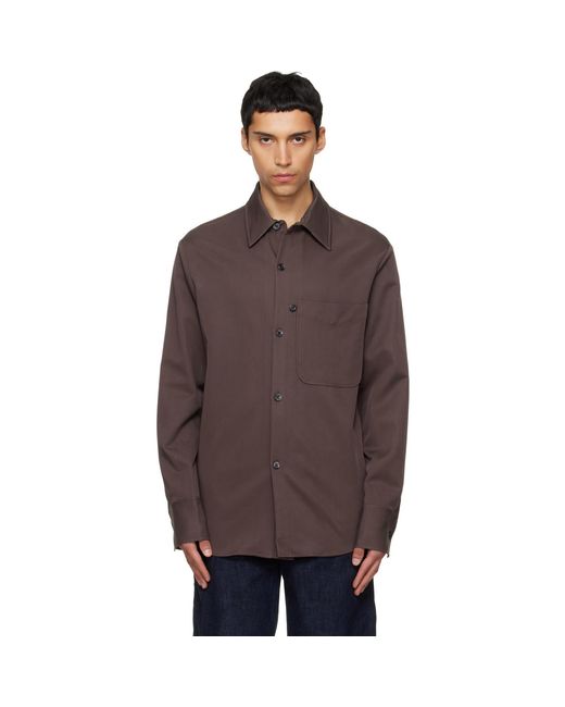 NULLUS Purple Violin Shirt for men
