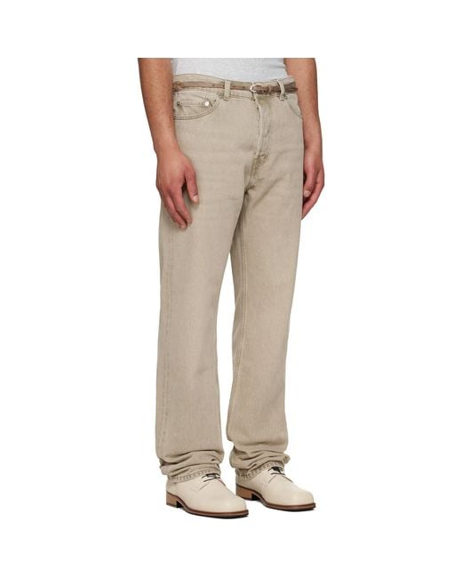 Our Legacy Natural First Cut Jeans for men