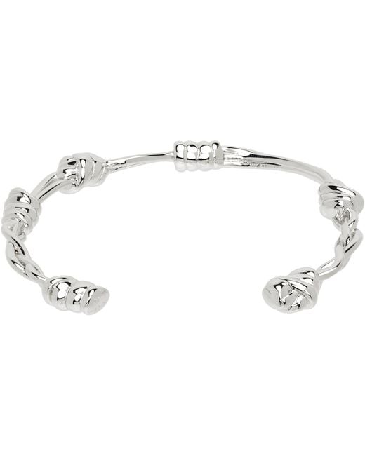 Jil Sander Metallic Knot Bracelet