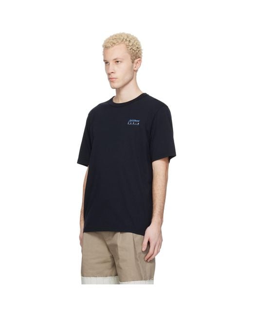 Maison Kitsuné Blue Year Of The Horse Relax T-Shirt for men