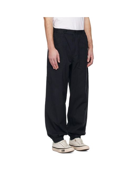 Visvim Black Carrol Trousers for men