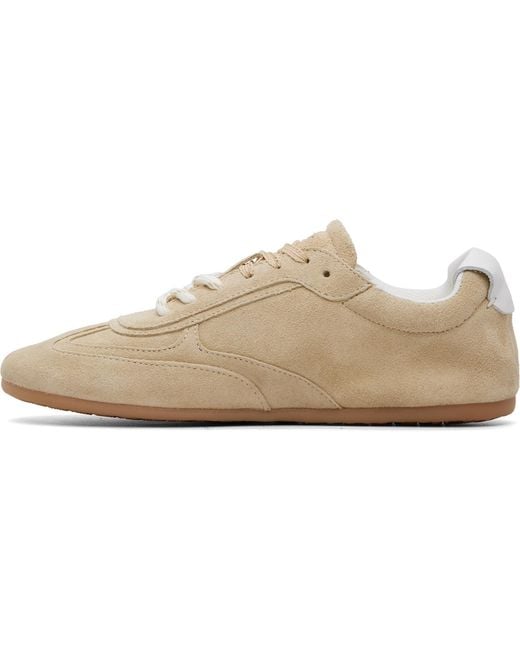Alohas Natural Tb.24 Suede Leather Sneakers