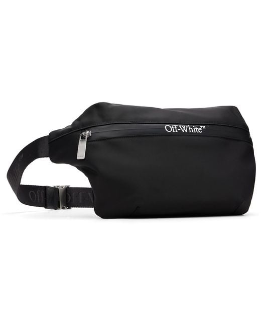 Off-White c/o Virgil Abloh Black Outdoor Waist Bag for men