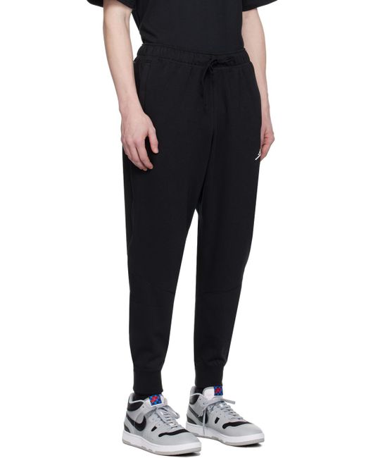Nike Black Dri-fit Sportwear Crossover Sweatpants for men