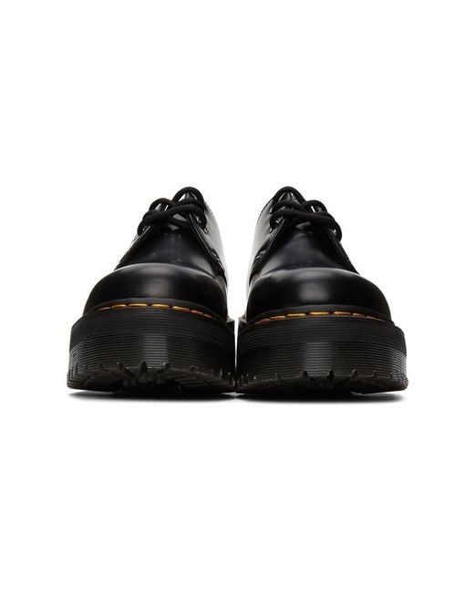 black 8053 quad platform derbys