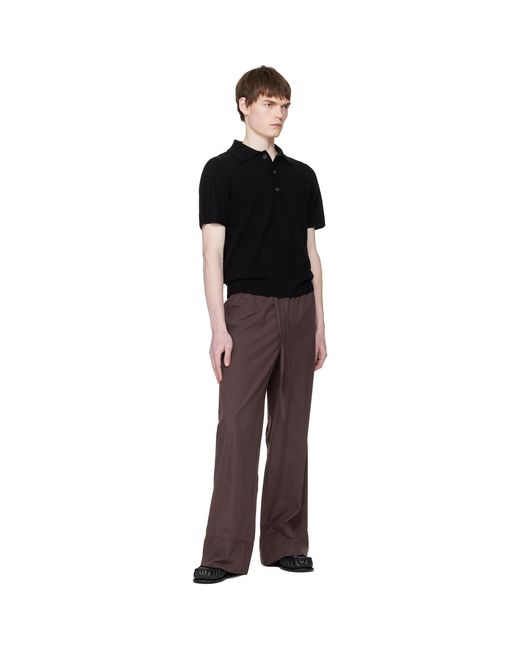 Entire studios Brown Pajama Lounge Pants for men