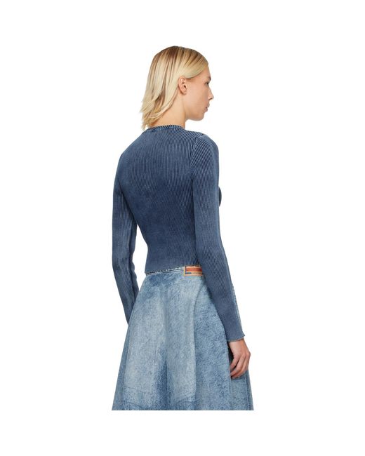 DIESEL Blue Anchor-A T-Shirt