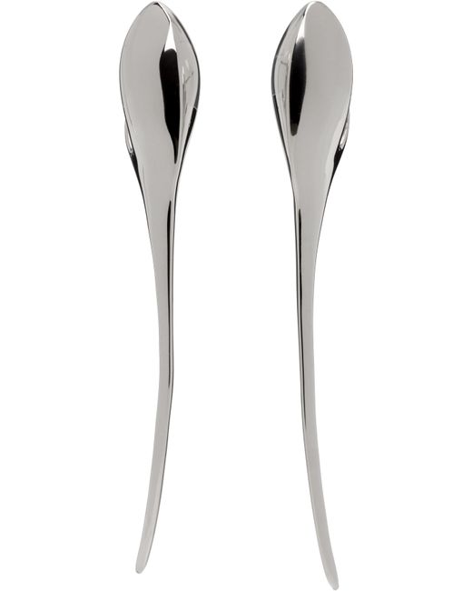 Givenchy Black Maple Seed Earrings