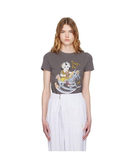 OPEN YY Black Rocking Baby T-Shirt
