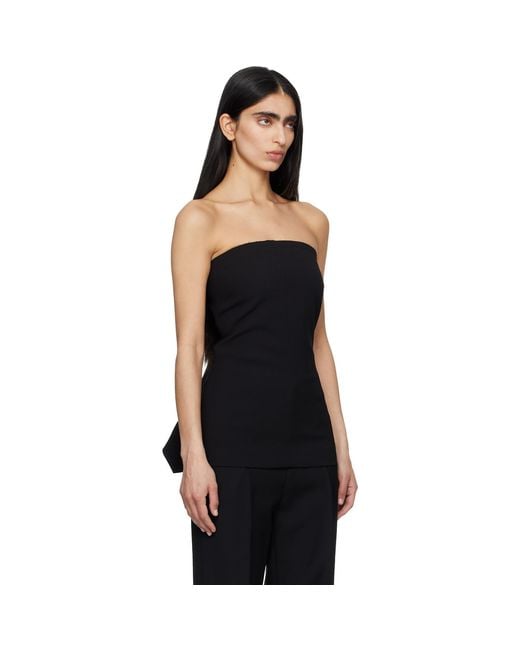Entire studios Black Fin Tube Top