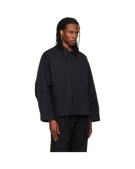 Studio Nicholson Black Comba Jacket for men