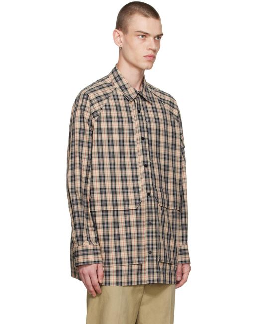 Meanswhile Multicolor Check Shirt for men